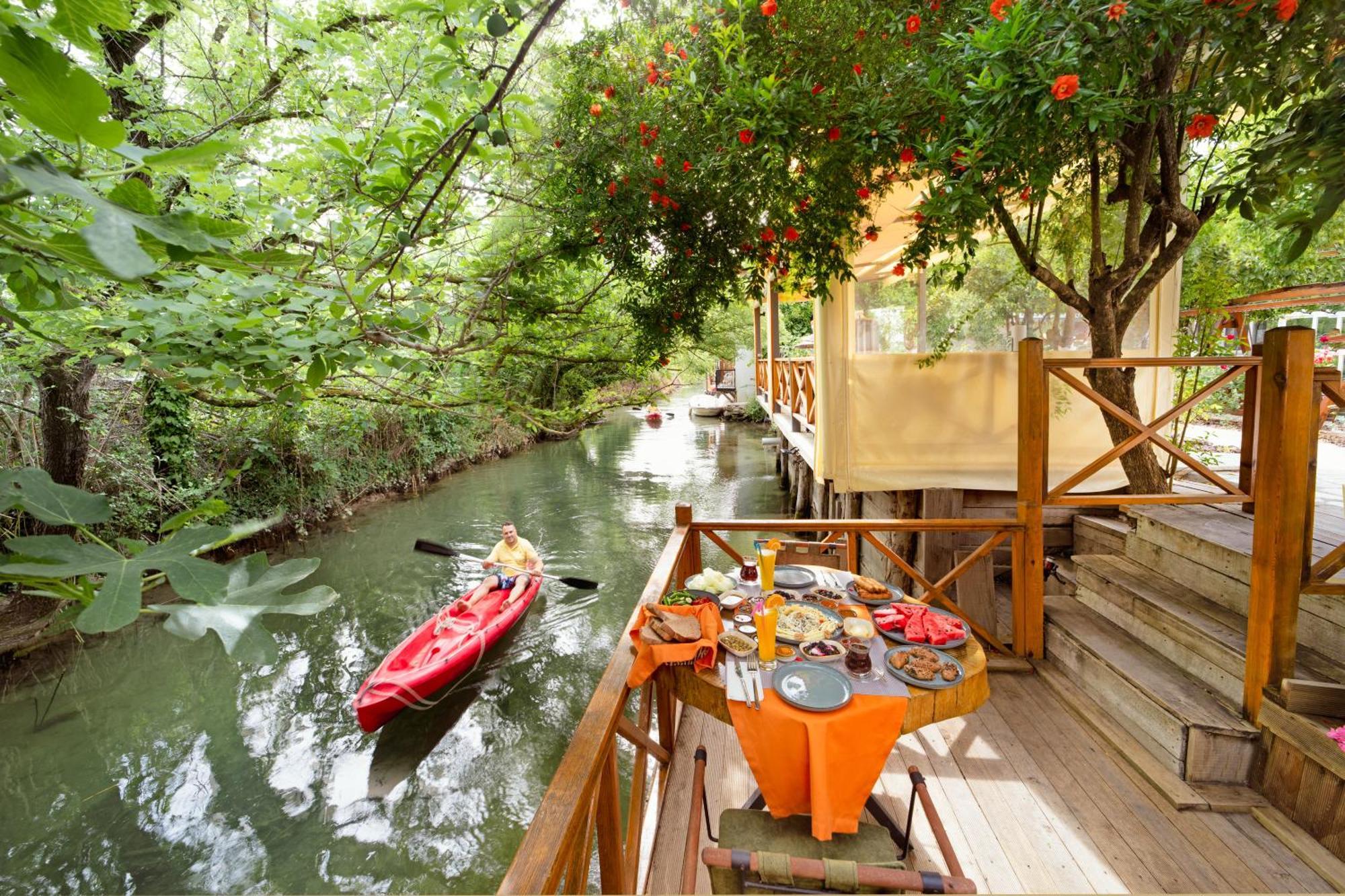 Orange Garden Hotel Akyaka Akcapinar  エクステリア 写真